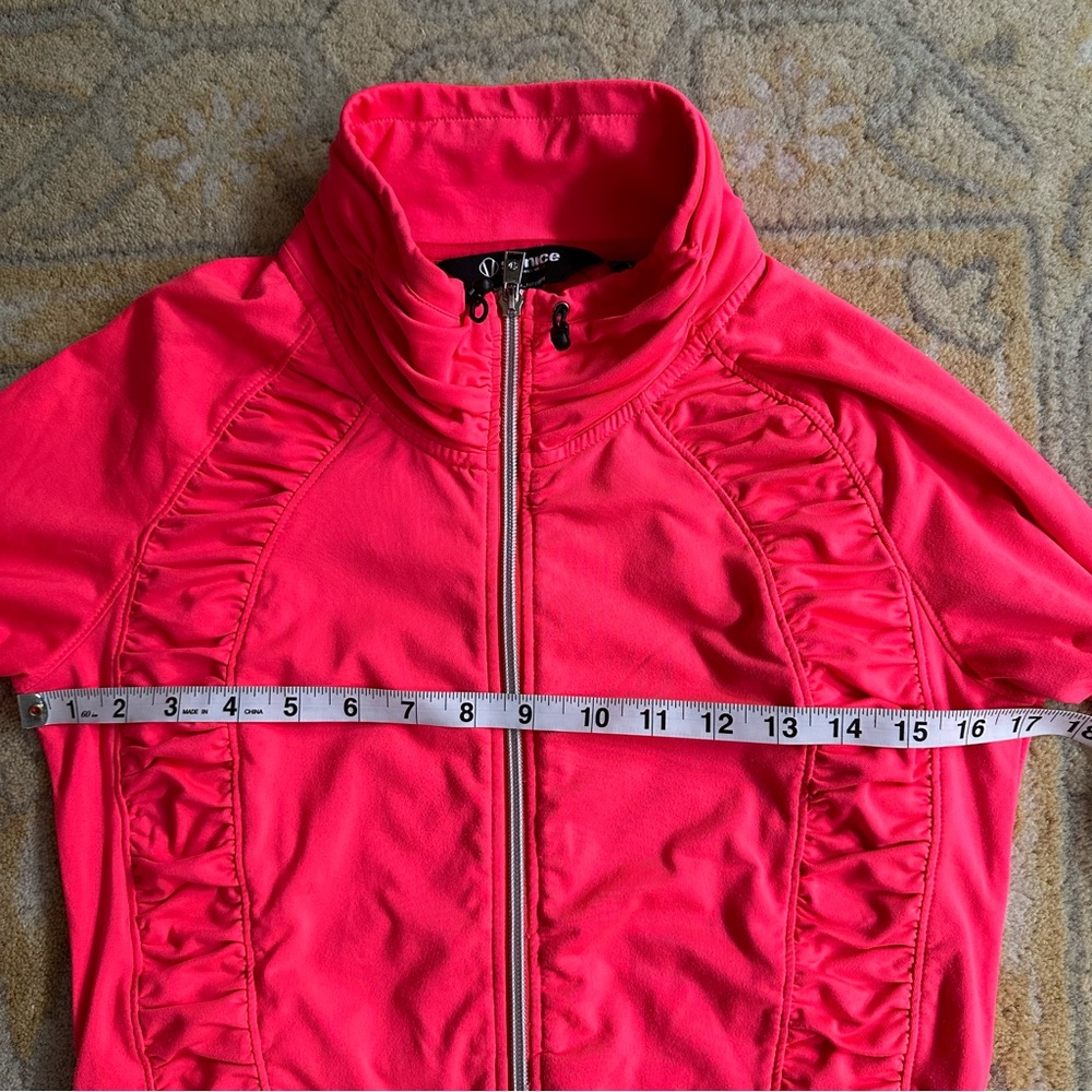 Sunice Neon Pink Ruched Jacket Small - Picture 12 of 13